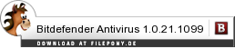 Download Bitdefender Antivirus bei Filepony.de