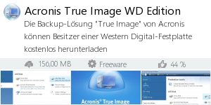 acronis true image wd edition installation restricted