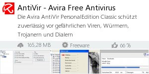 Infocard AntiVir - Avira Free Antivirus