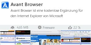 Infocard Avant Browser