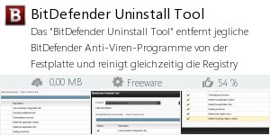 Infocard BitDefender Uninstall Tool