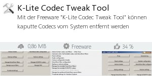 Infocard K-Lite Codec Tweak Tool