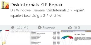 Infocard DiskInternals ZIP Repair