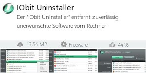 Download IObit Uninstaller bei Filepony.de