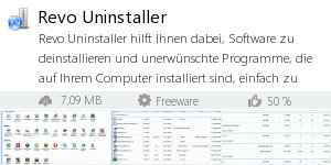 Download Revo Uninstaller bei Filepony.de