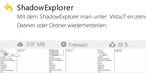 Infocard ShadowExplorer