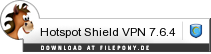 Download Hotspot Shield VPN bei Filepony.de