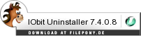 Download IObit Uninstaller bei Filepony.de