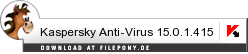Download Kaspersky Anti-Virus bei Filepony.de