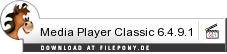 Download Media Player Classic bei Filepony.de
