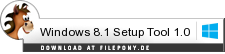 Download Windows 8.1 Setup Tool bei Filepony.de