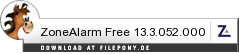 Download ZoneAlarm Free bei Filepony.de
